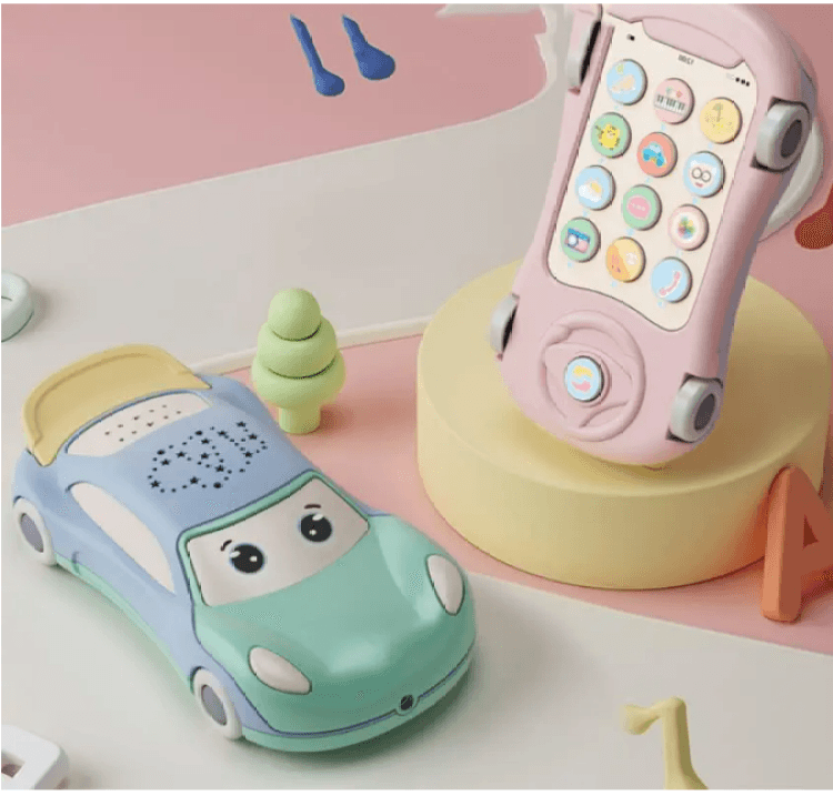 Multi-functional Baby Musical Car Mobile Phone Simulation Toy For 1 Year Old Boy Kids Early Education Learning toys