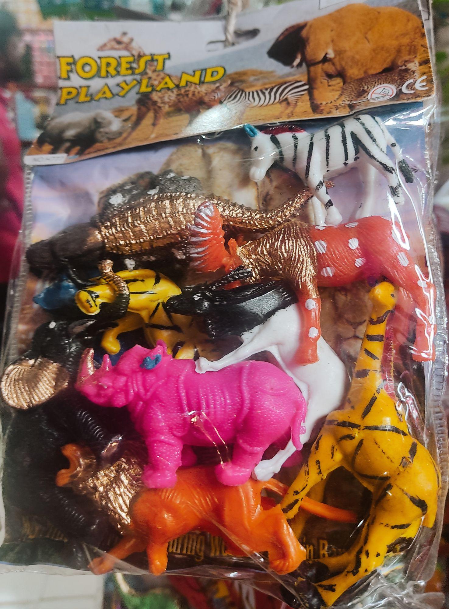 Mix Colour Wild Animal Mini Dinosaurs