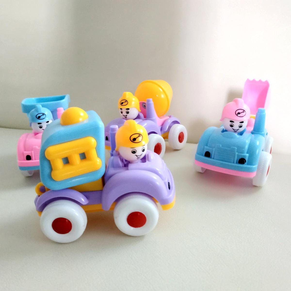 2 PCS BABY CONSTRUCTION PLAYING CAR FOR FUN