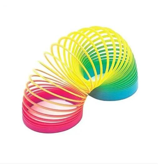 Spring Spinning Toy for Baby & Toddler --- 01 pc Random Color