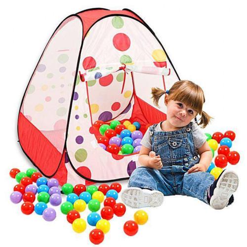 Baby Tent Play House for Kids With 50 pcs plastic balls