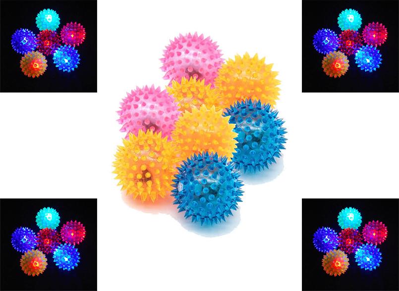 Cute 3D lighting and soft magic toy ball for kids