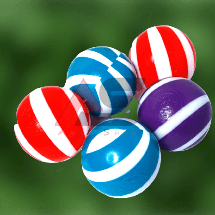 Double Colored Plastic Kids Ball 5 pcs/Combo