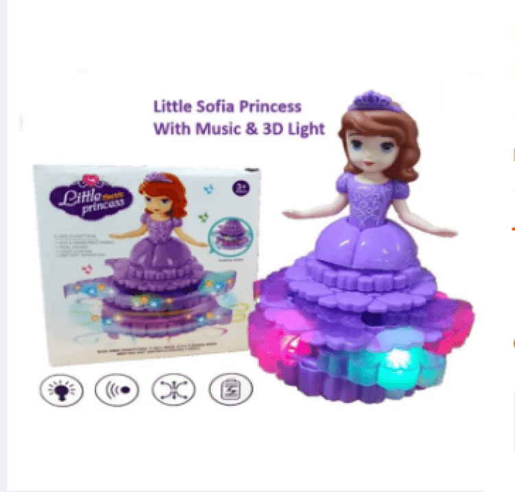 Rotted Little Electric Princess With Music And 3D Light