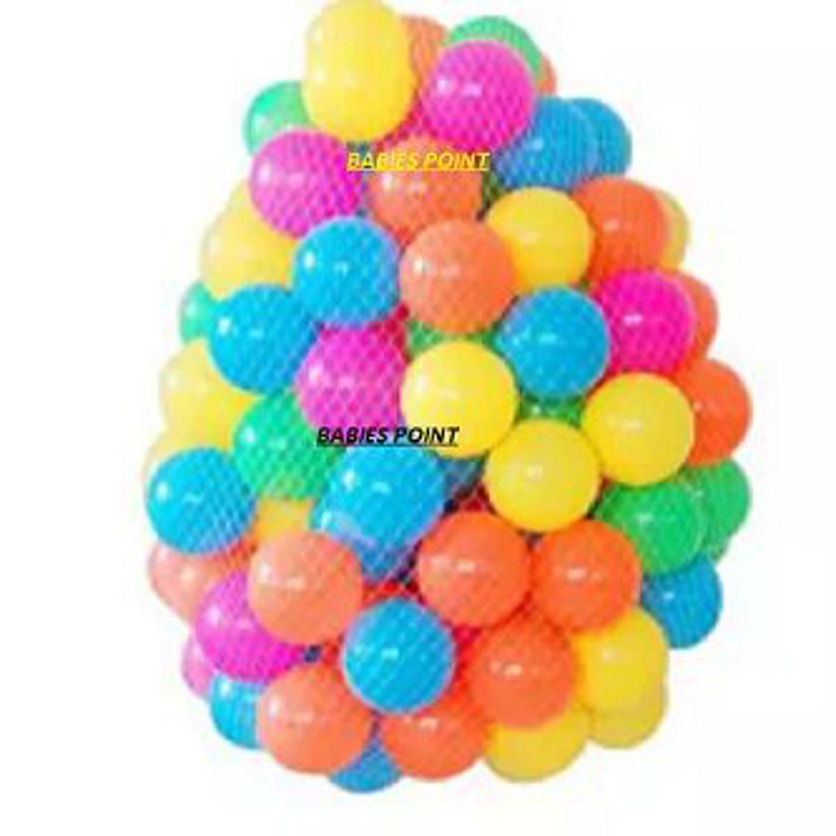 Colored Plastic Kids Ball 10 Pcs