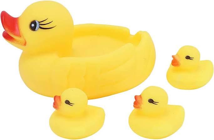 Exclusive Duck Bath Toy for Baby - Yellow