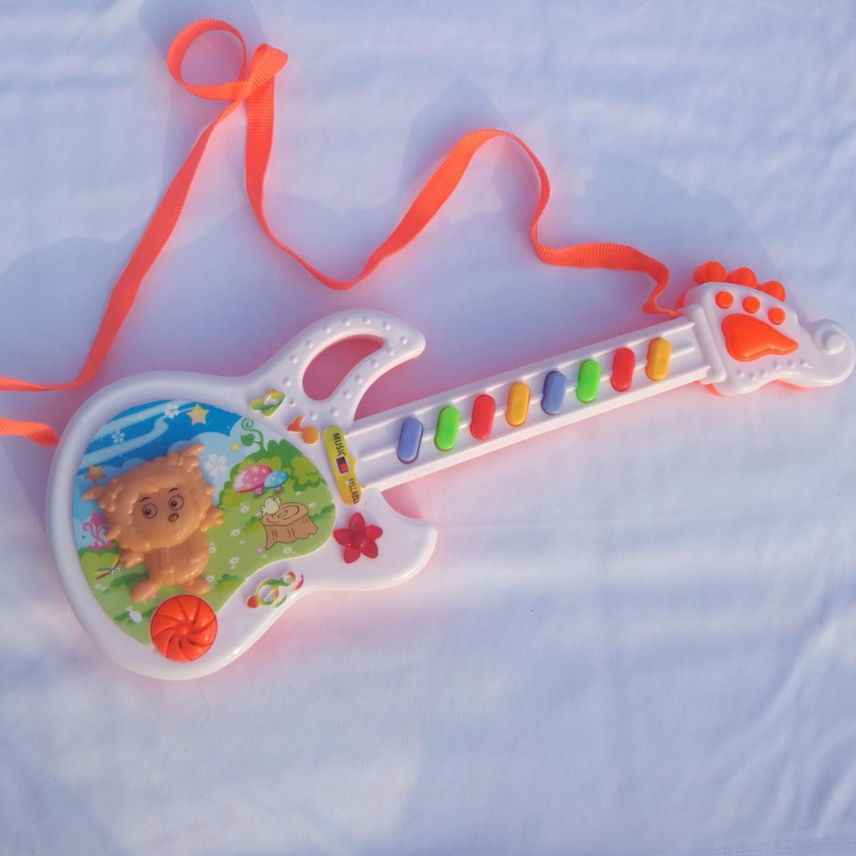 Guitar Toy Musical Play Kid Boy Girl Toddler Learning Electron Toy Big size 060520231226