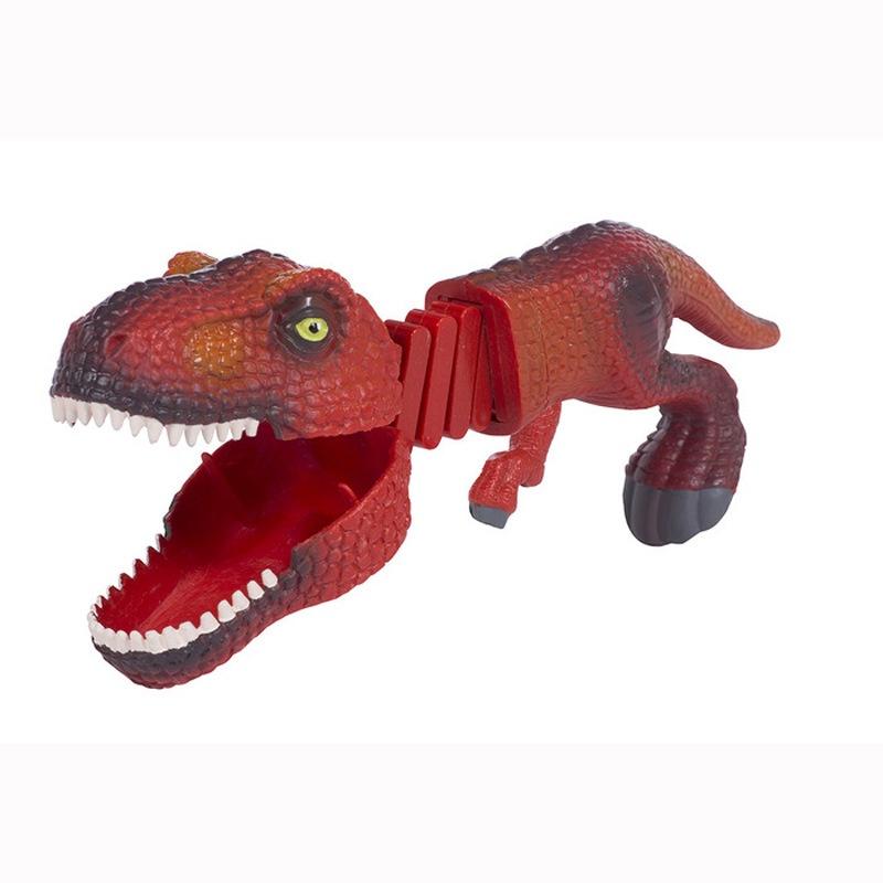 Novelty Dinosaur Shark Grabber Toys Parent-Child Interactive Toy for Children Adults Creative Pick Up Claw Dinosaur Bite Game Telescopic Clip