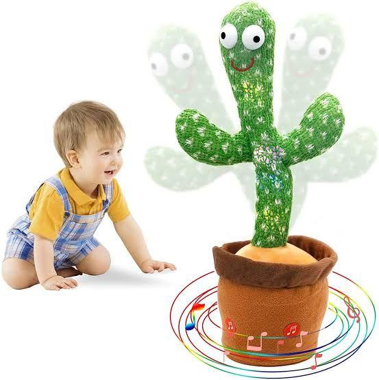 Dancing Cactus Toy, Dancing Talking Cactus for Kids and Baby, Singing Cactus Toy with 120 song